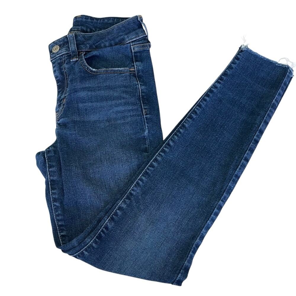 Gap Universal Jegging Mid Rise Medium Wash Blue Jeans Size 2 Regular